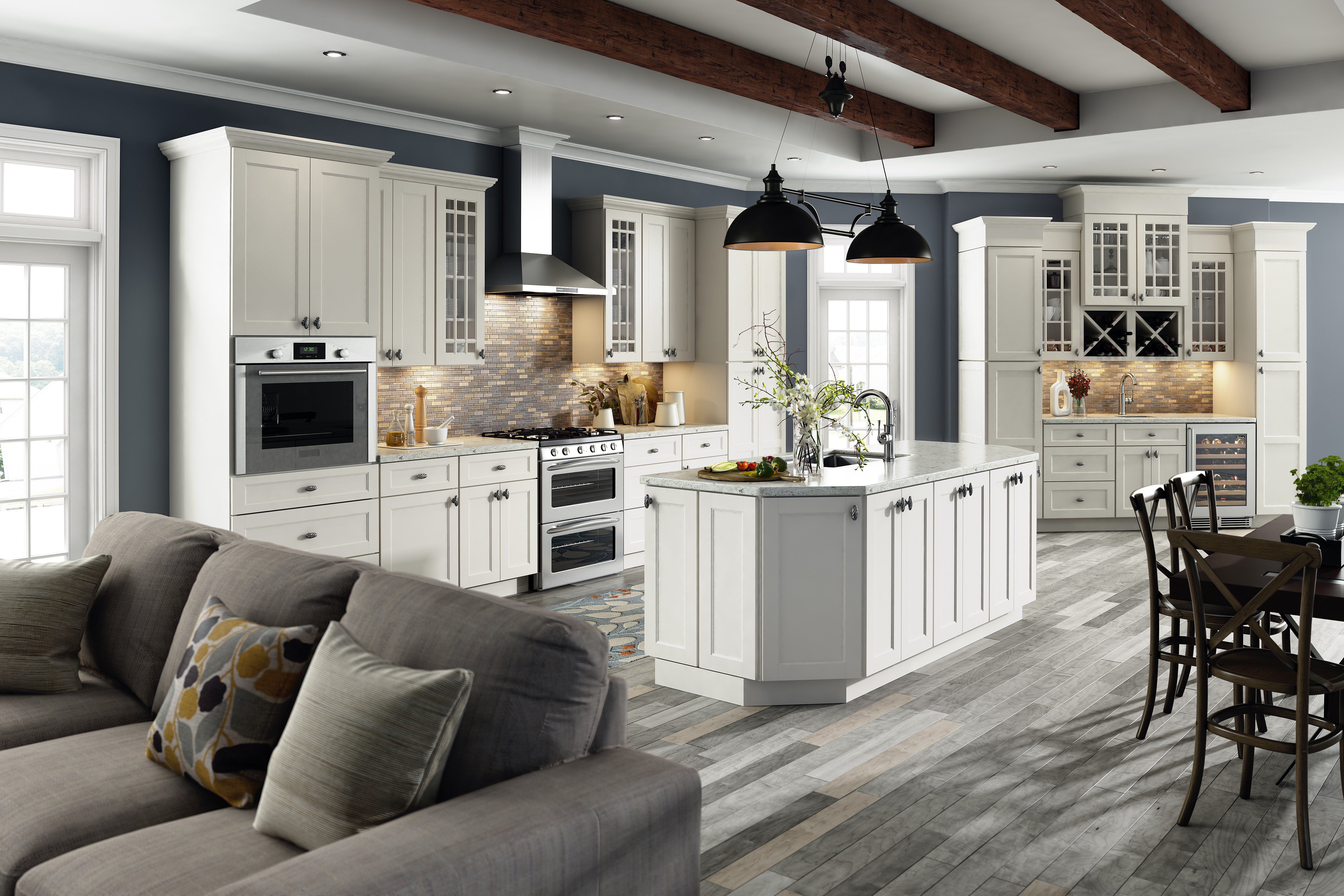 Kitchen Cabinets Background